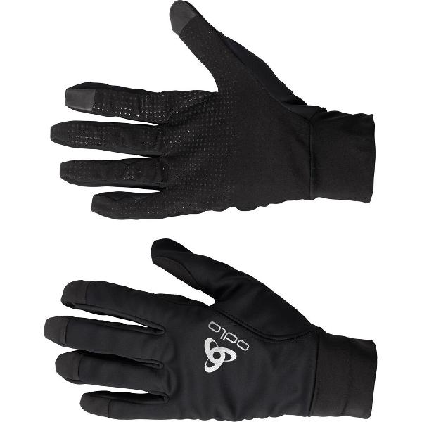 Odlo Zeroweight Warm Lange Handschoenen Zwart XL Man