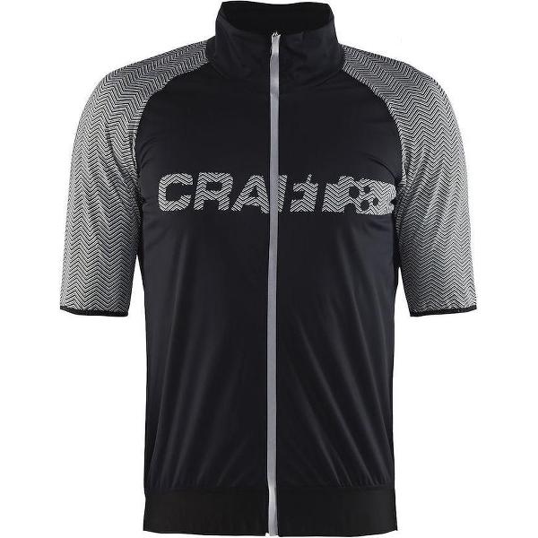 Craft Shield 2 Jersey M / Fietsshirt Zwart wit-S