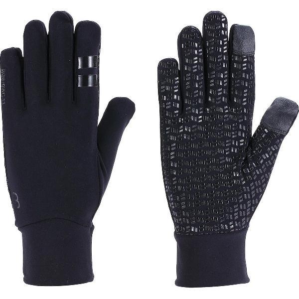BBB Cycling RaceShield Fietshandschoenen Winter - Fiets Handschoenen 10-15 Cº - Touchscreen - Zwart - Maat S - BWG-11