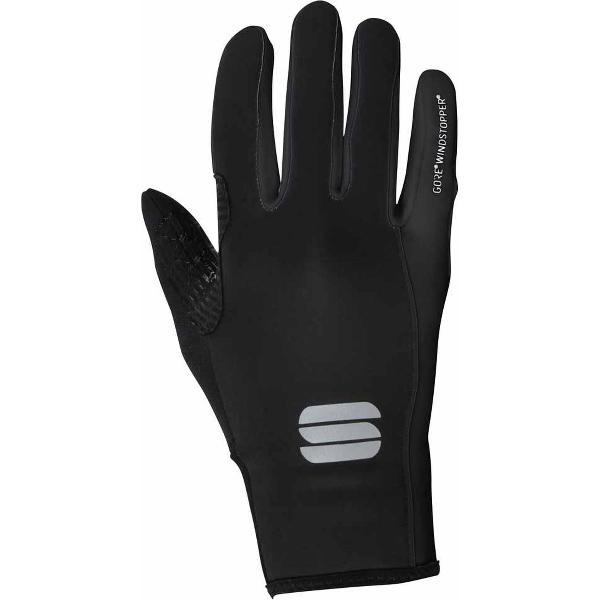 SPORTFUL Essential 2 Windstopper Lange Handschoenen - Black / Black - XS