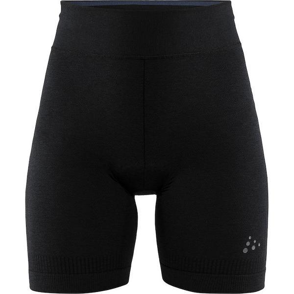 Craft Fietsonderbroek Dames Zwart / FUSEKNIT BIKE BOXER W BLACK -XS