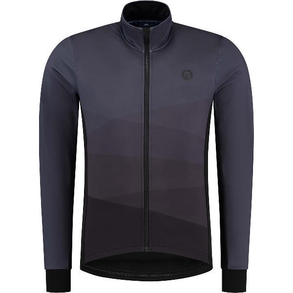 Rogelli Tarax Fietsjack Winter - Fietskleding voor Heren - Zwart - Maat XL