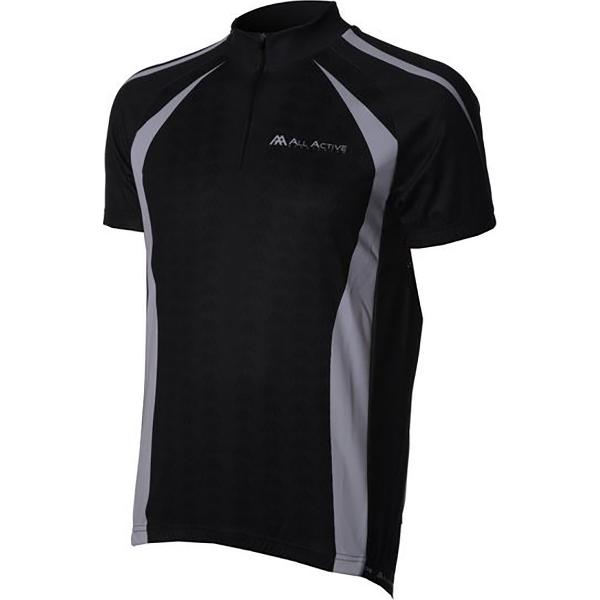 All Active Sportswear Modena Shirt KM Black/White
