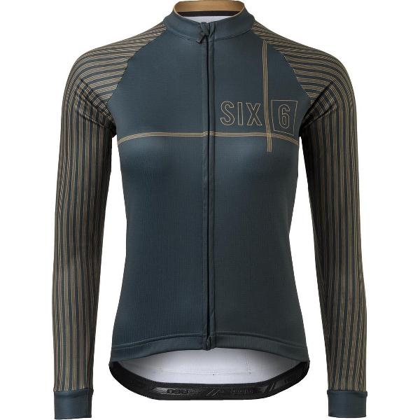 AGU Classic Fietsshirt Lange Mouwen II SIX6 Dames - Groen - S
