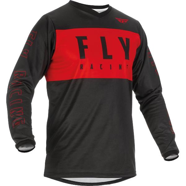 FLY Racing F-16 Jersey Red Black S - Maat -