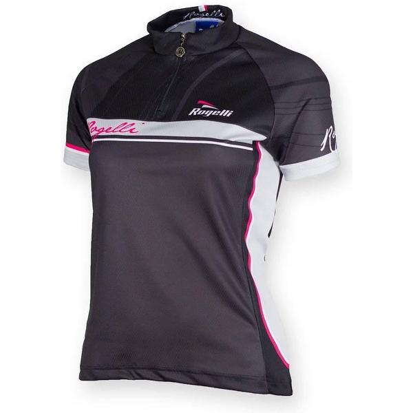 Rogelli Simona Jersey SS Ldy - Fietsshirt - Zwart