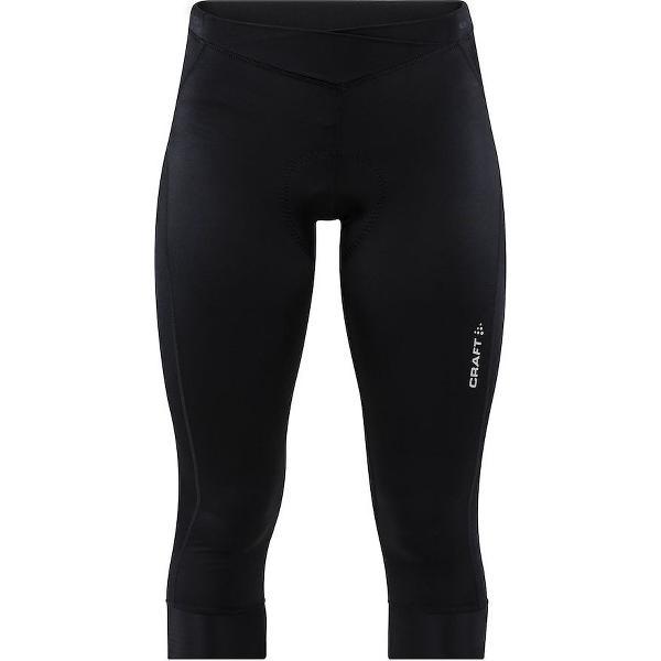 Craft Fietsbroek met bretels - koersbroek Dames Zwart Zilver / ESSENCE BIB KNICKERS W BLACK/SILVER - XS