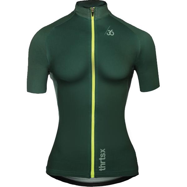 Slider - Wielershirt, Groen - Dames - Dames