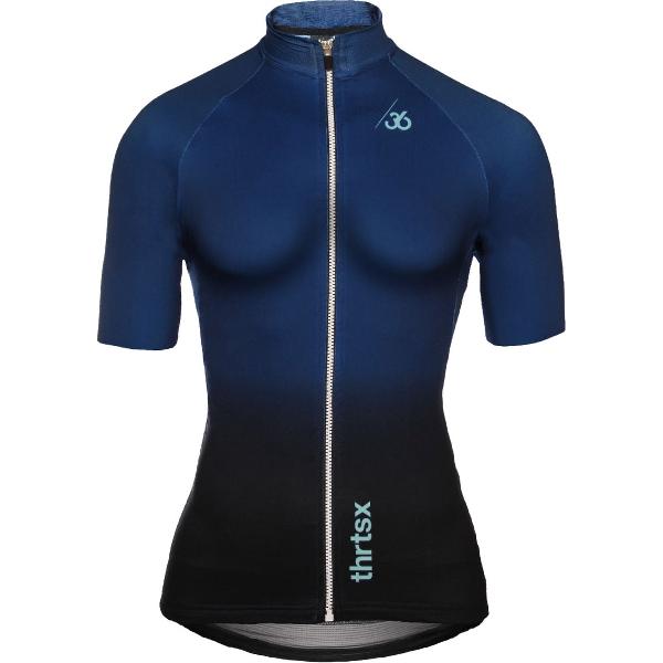 Slider -Wielershirt, Blauw/Zwart - Dames - Dames