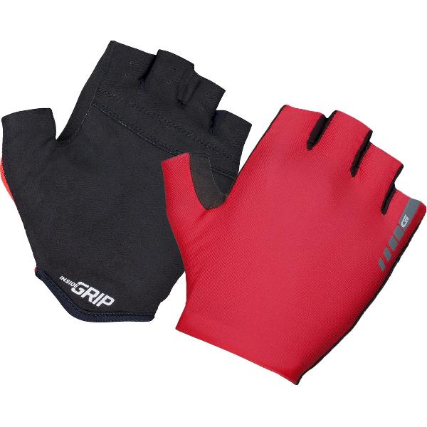 GripGrab - Aerolite InsideGrip Korte Vinger Zomer Race Fietshandschoenen zonder Padding - Rood - Unisex - Maat M