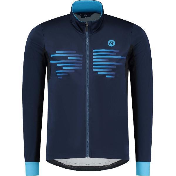Rogelli Radius Fietsjack - Heren Fietskleding - Winddicht - Blauw - Maat M