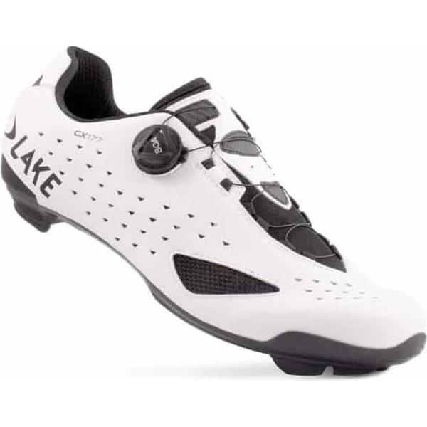Lake Wielrenschoenen CX177 maat 36 Wit