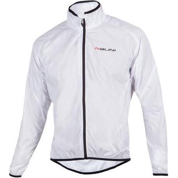 Nalini - Heren - Fietsjack Winddicht - Waterdicht - Regenjack Wielrennen - Wit - ARIA - M