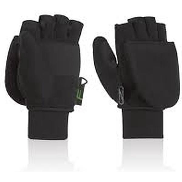 F-Lite handschoenen met flap, zwart, maat XXL