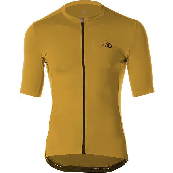 Chroma Wielershirt - Okergeel - Unisex