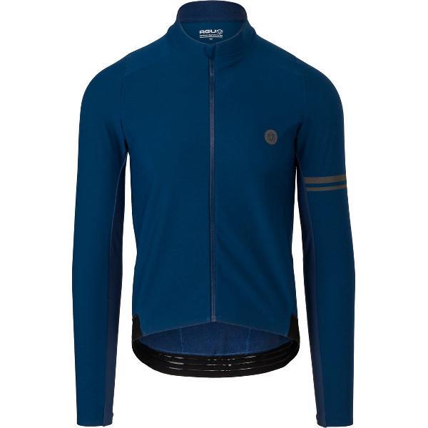 AGU Woven Fietsshirt Lange Mouwen Performance Heren - Blue - L