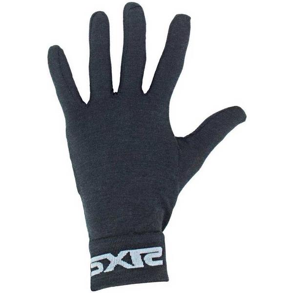 SIXS GLX Merinos Lange Handschoenen Heren - Wool Black - L-XL