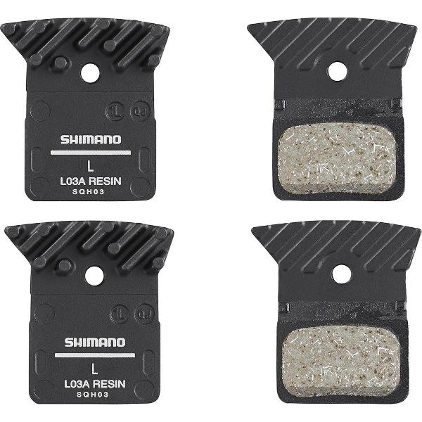 2 sets Shimano L03 / L05A Resin Schijfremblok Disc - 2 sets L05A