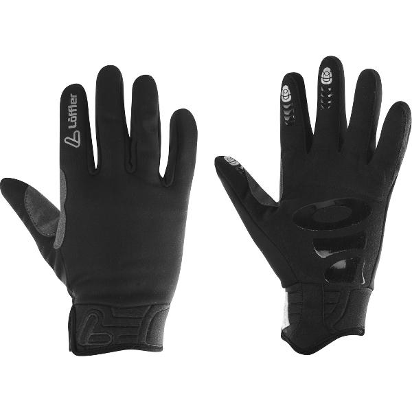 Loeffler handschoenen Gloves WS Warm - softshell - Gore-Tex - Zwart - 6,5