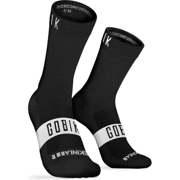 Gobik Fietssokken Puur Zwart L/XL (43-46)