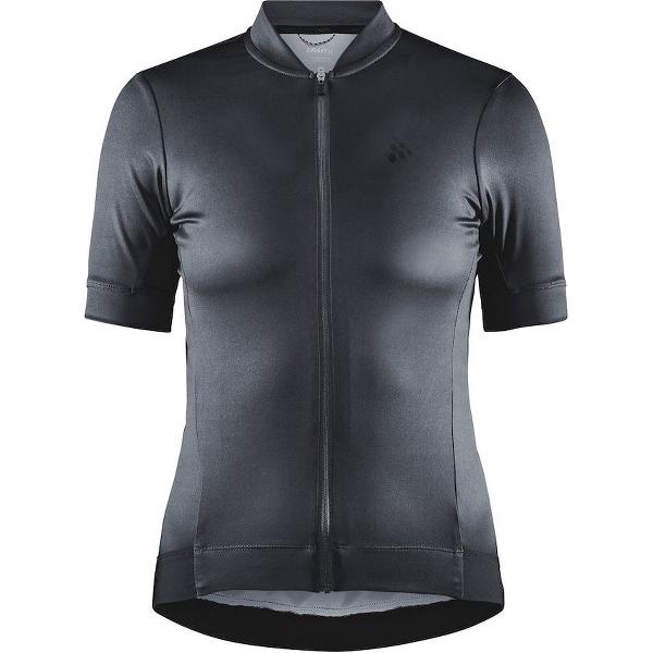 Craft Fietsshirt Korte Mouwen Dames Grijs - ESSENCE JERSEY W ASPHALT-L