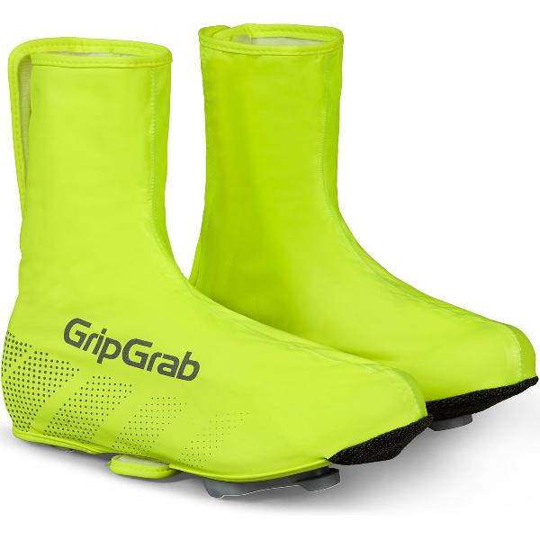 GripGrab - Ride Waterdichte Race Fiets Overschoenen Wielren Regen Fietsoverschoenen - Geel Hi-Vis - Unisex - Maat S (38/39)
