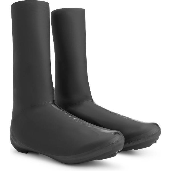 Rogelli Pu slim Fiets Overschoenen - Wielrennen - Waterdicht - Zwart - Maat 44-45