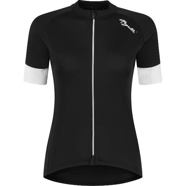 Rogelli Modesta Fietsshirt Dames - Korte Mouwen - Wielershirt - Zwart - Maat S