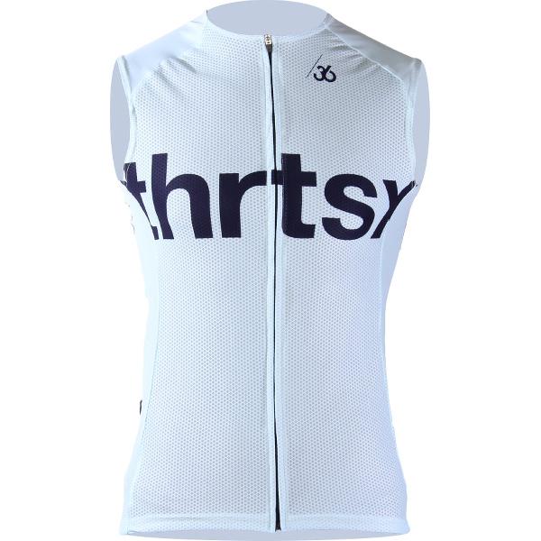 Mouwloos Wielershirt - Dames, Licht Blauw - Dames