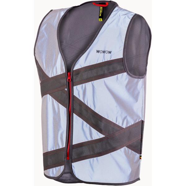 WOWOW Crossroad Jacket fietsjas met rits - volledig reflecterend - M