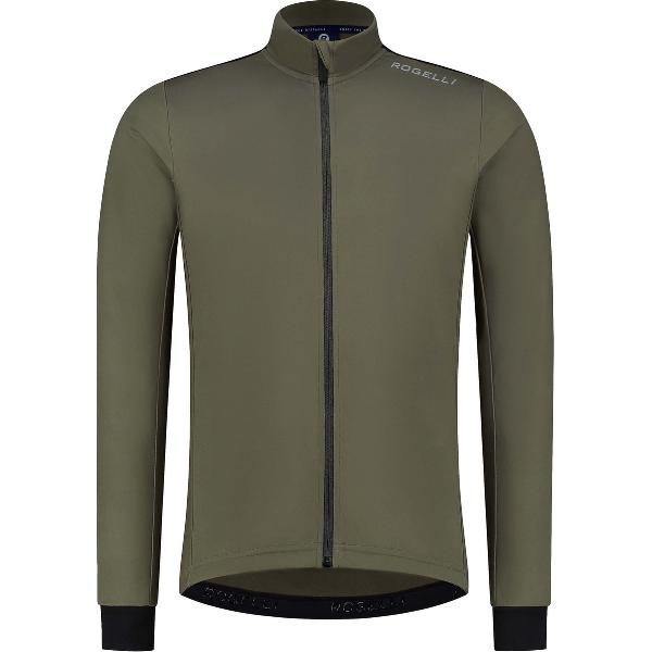 Rogelli Core Fietsshirt Heren Lange Mouwen - Wielershirt - Comfort fit - Groen - Maat XXL