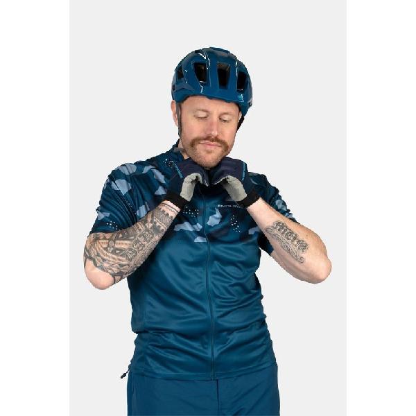 Endura Hummvee Ray Cycling Shirt Short Sleeve Blauw