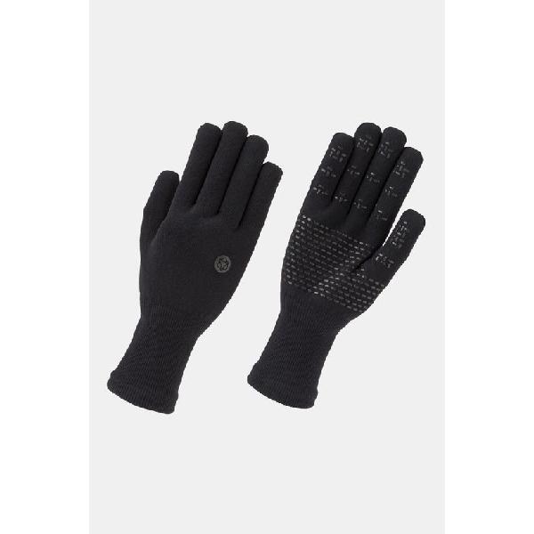 AGU Handschoen Merino Knit Waterproof Fietshandschoen Zwart