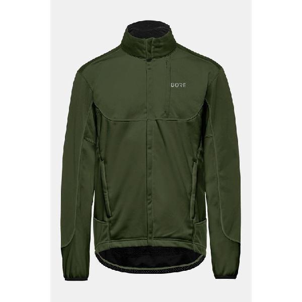 Gore Wear C5 Gws Thermo Trail Jacket Groen