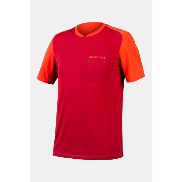 Endura Gv500 Foyle Bike Shirt Oranje