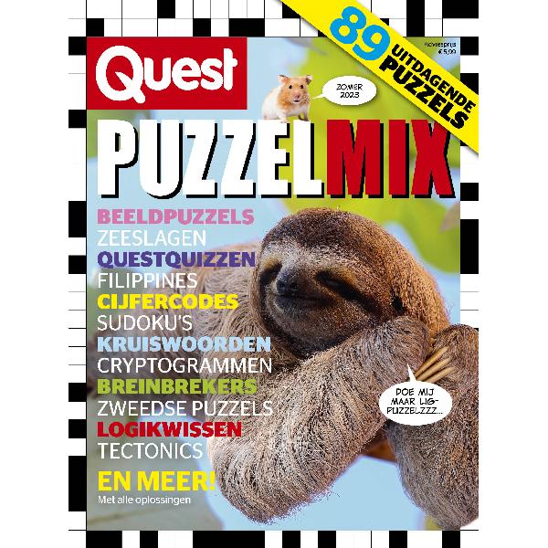 5x Quest Puzzelmix + Quest Scheurkalender 2024